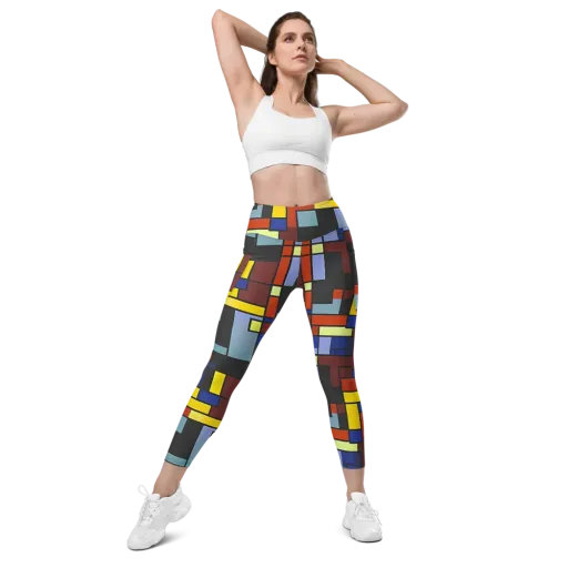 Ember Matrix on a Leggings with Pockets