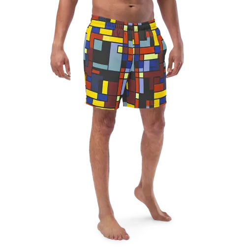 Ember Matrix on a Swim Trunks