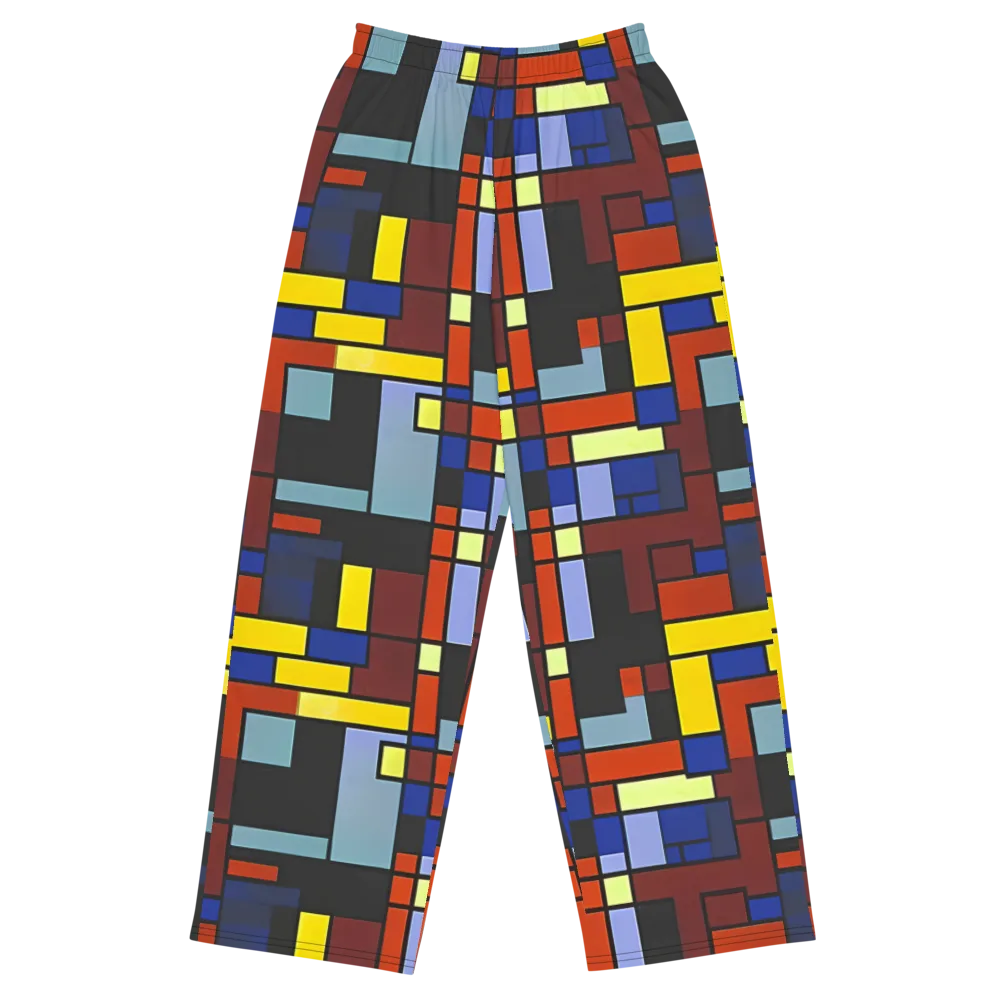 Ember Matrix on Wide-Leg Pants — Front