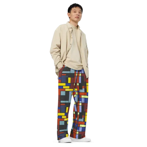 Ember Matrix on a Wide-Leg Pants