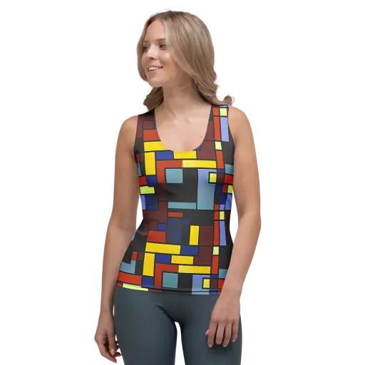 Ember Matrix on a Women's Tank Top