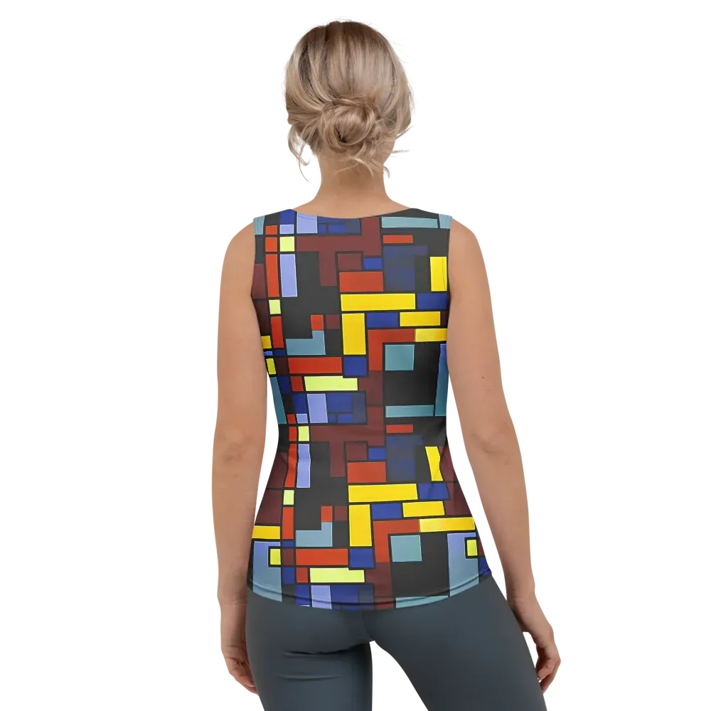 Ember Matrix on Women's Tank Top — Back