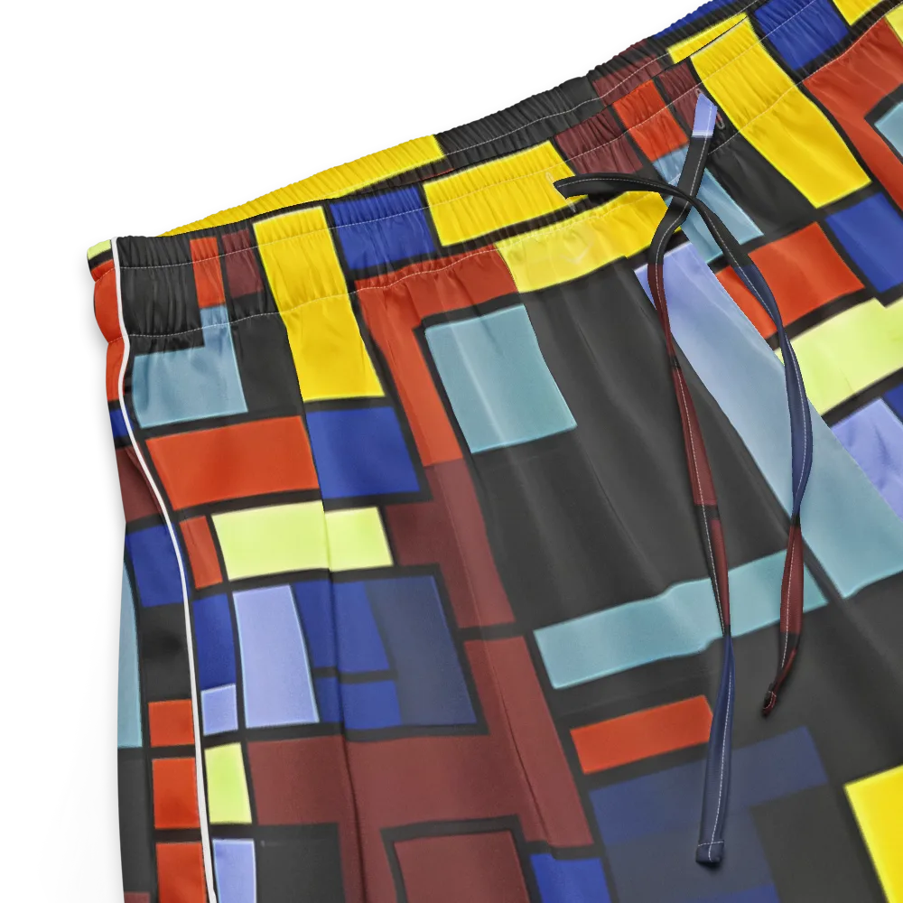 Ember Matrix on Women's Pajama Shorts — Product details