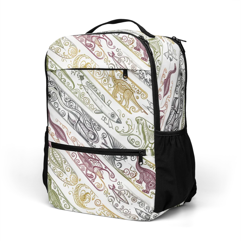 Fossil Flight on Utility Backpack — Left Front