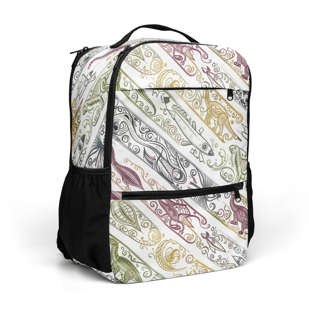 Fossil Flight on Utility Backpack — Right Front
