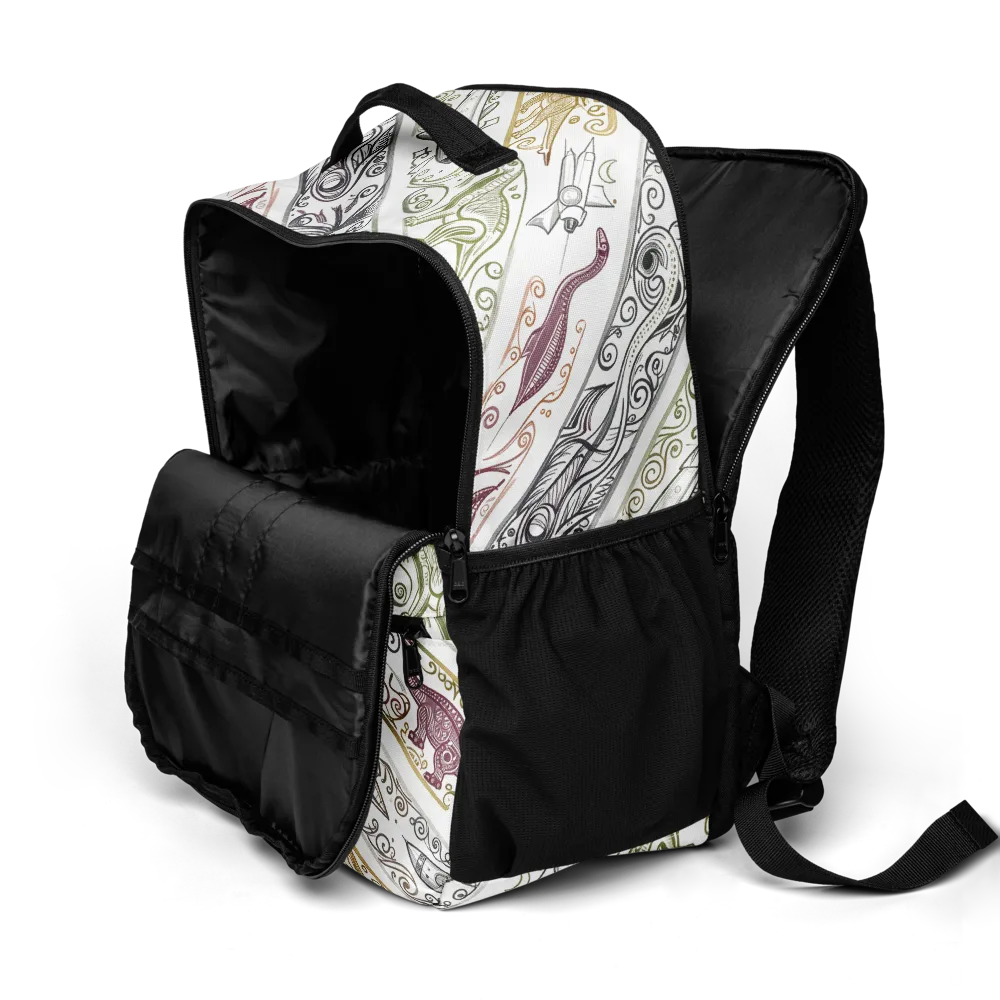 Fossil Flight on Utility Backpack — Product details 2