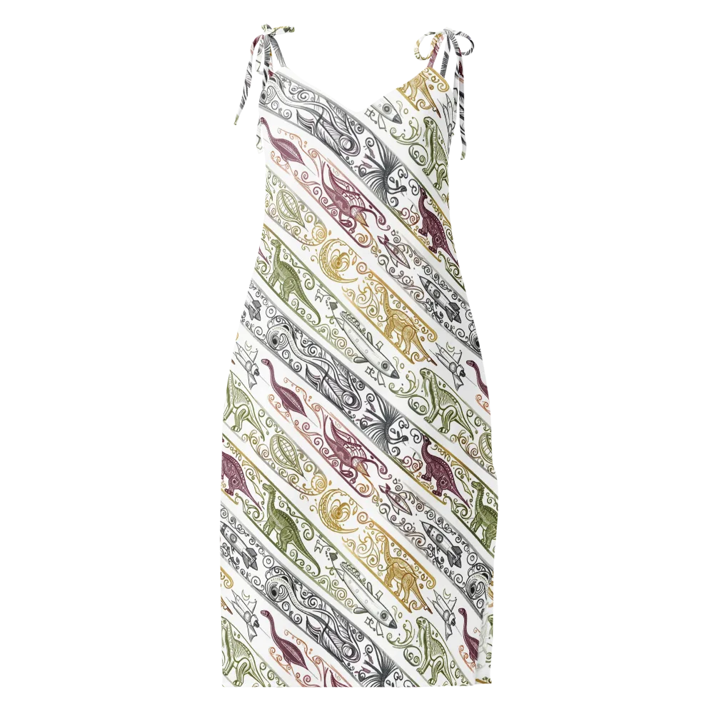 Fossil Flight on Slip Dress — Front