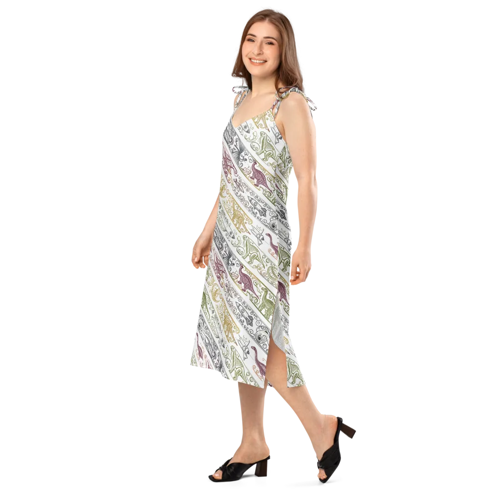 Fossil Flight on Slip Dress — Left Front