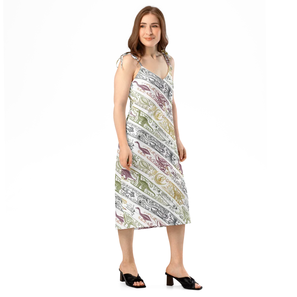 Fossil Flight on Slip Dress — Right Front