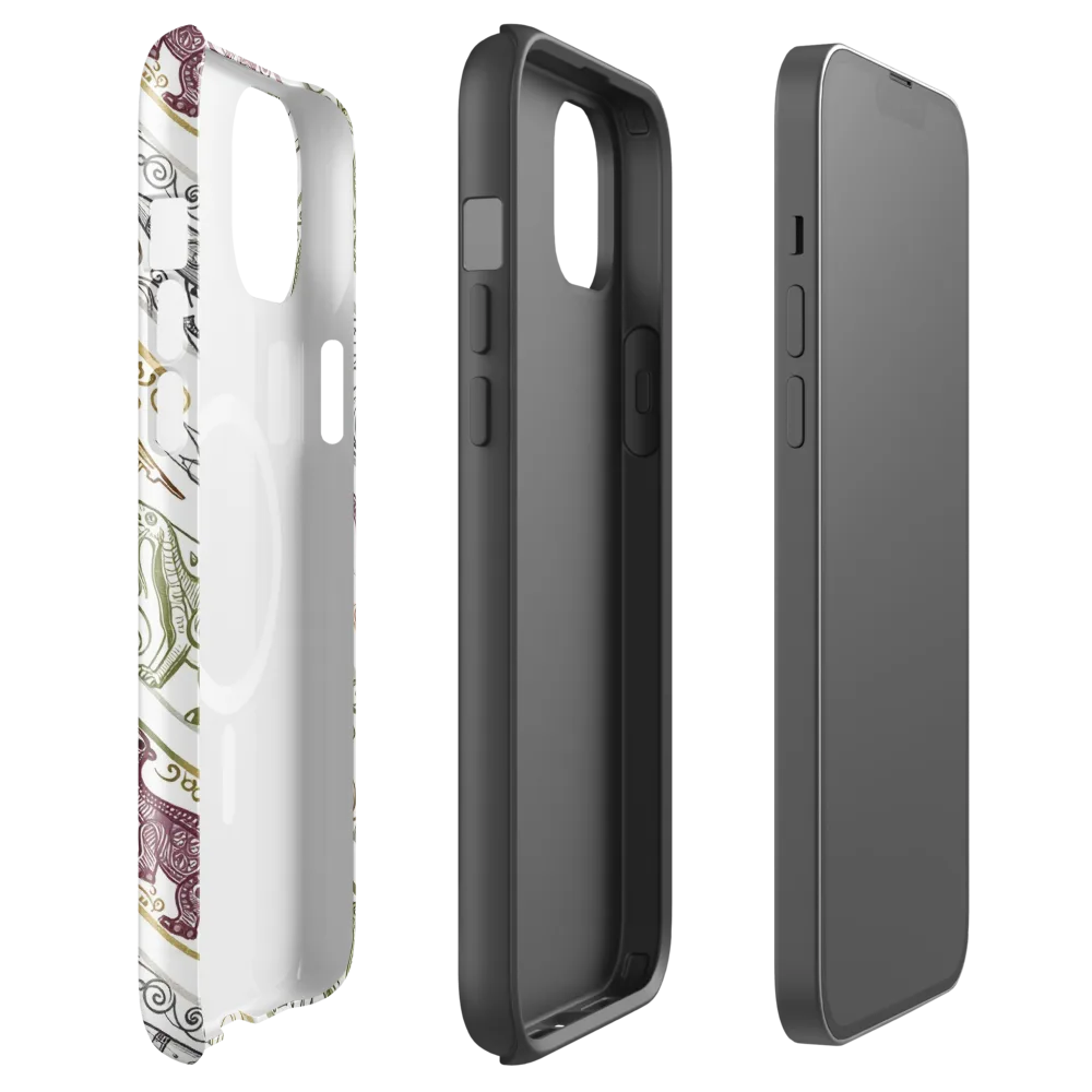 Fossil Flight on MagSafe Tough Case for iPhone® — Front