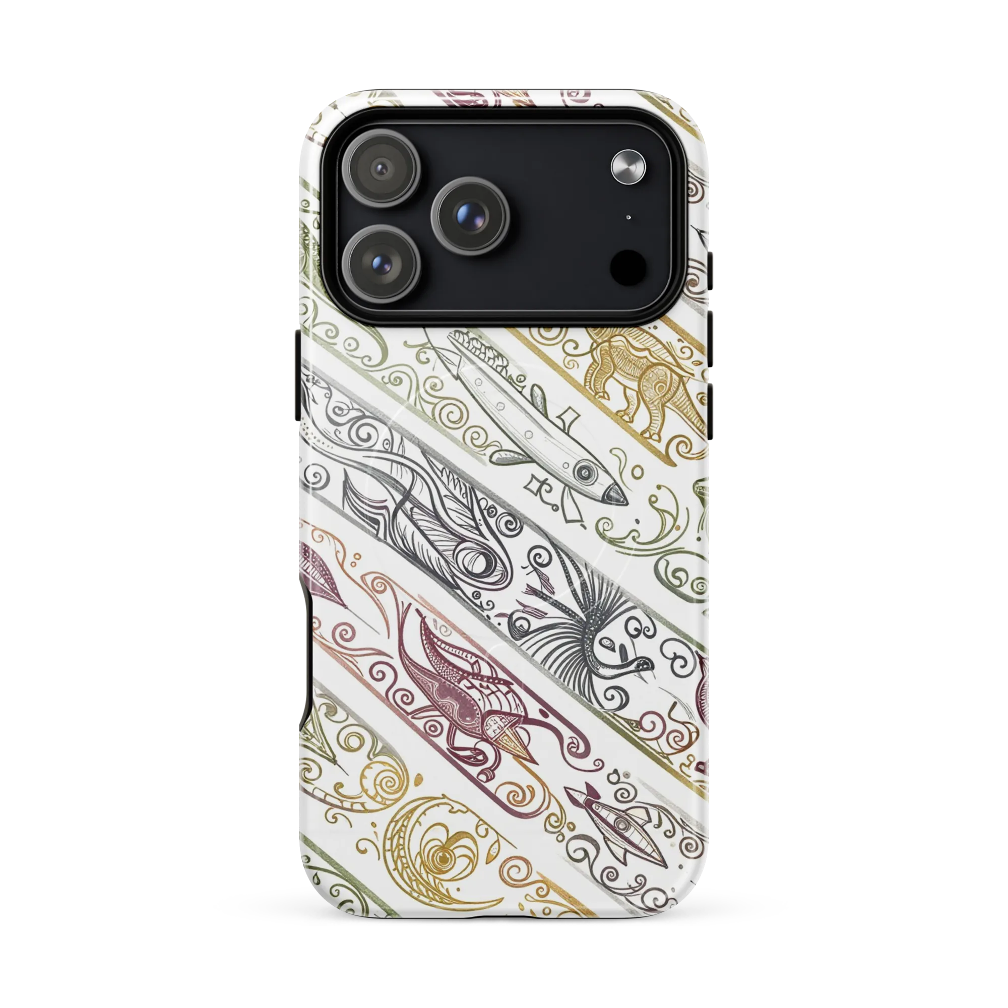 Fossil Flight on MagSafe Tough Case for iPhone® — Front