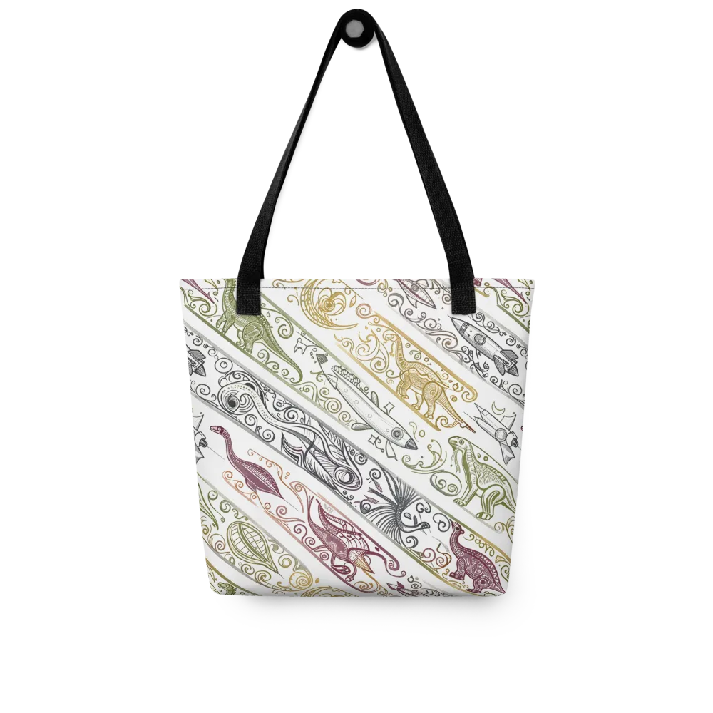 Fossil Flight on Tote Bag — Front