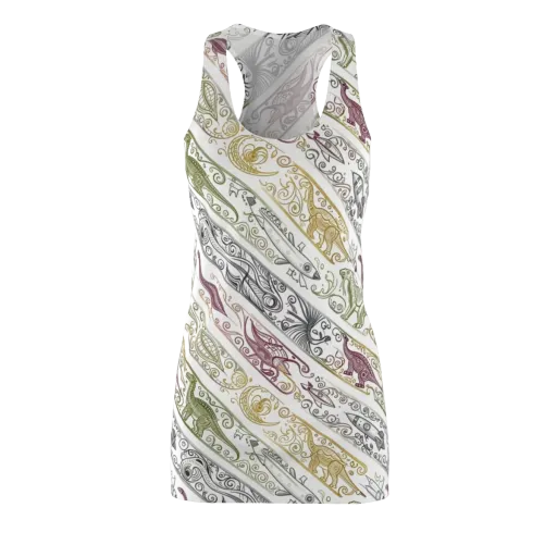 Fossil Flight on a Racerback Dress