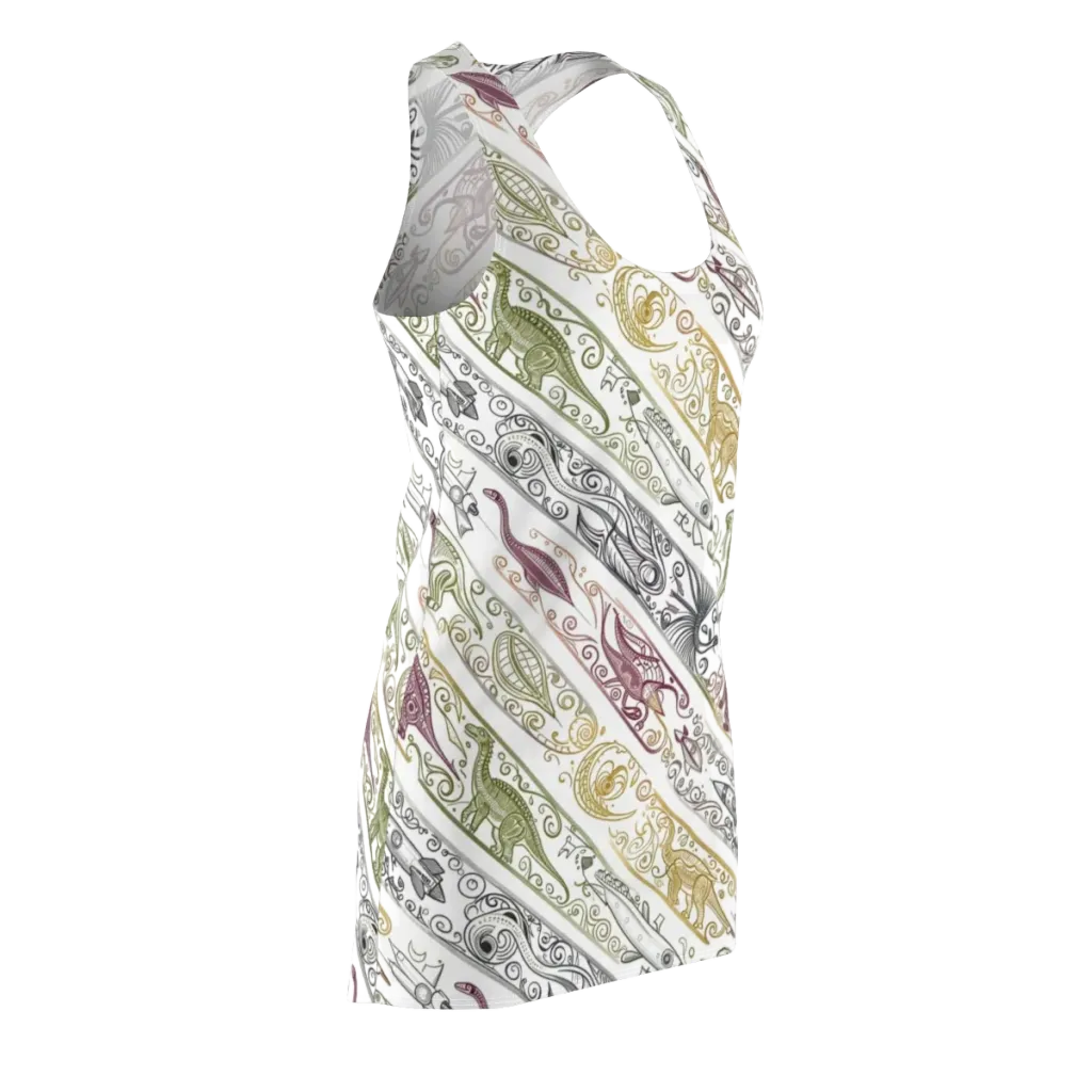 Fossil Flight on Racerback Dress — Front Side