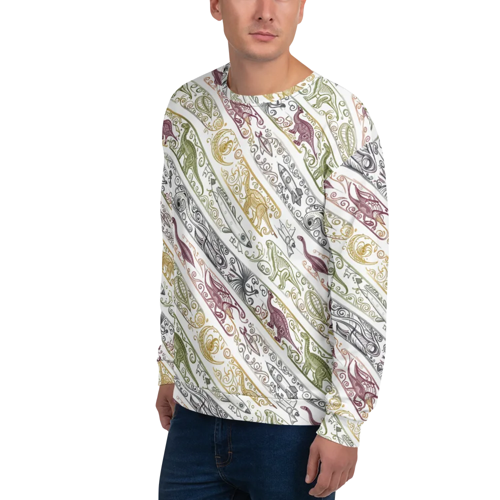 Fossil Flight on Sweatshirt — Left Front
