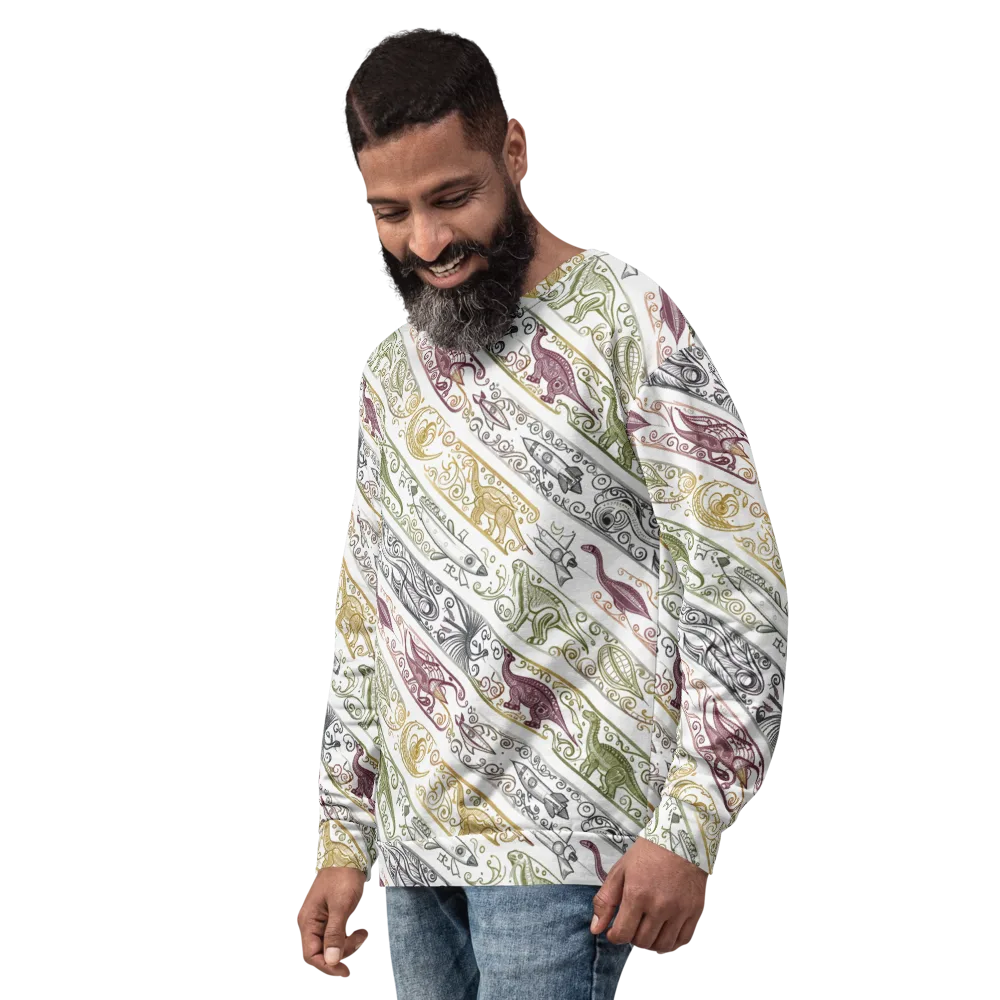 Fossil Flight on Sweatshirt — Left Front