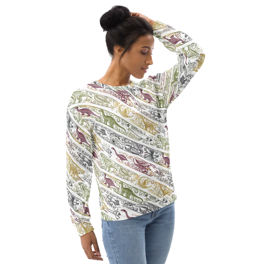 Fossil Flight on Sweatshirt — Right Front