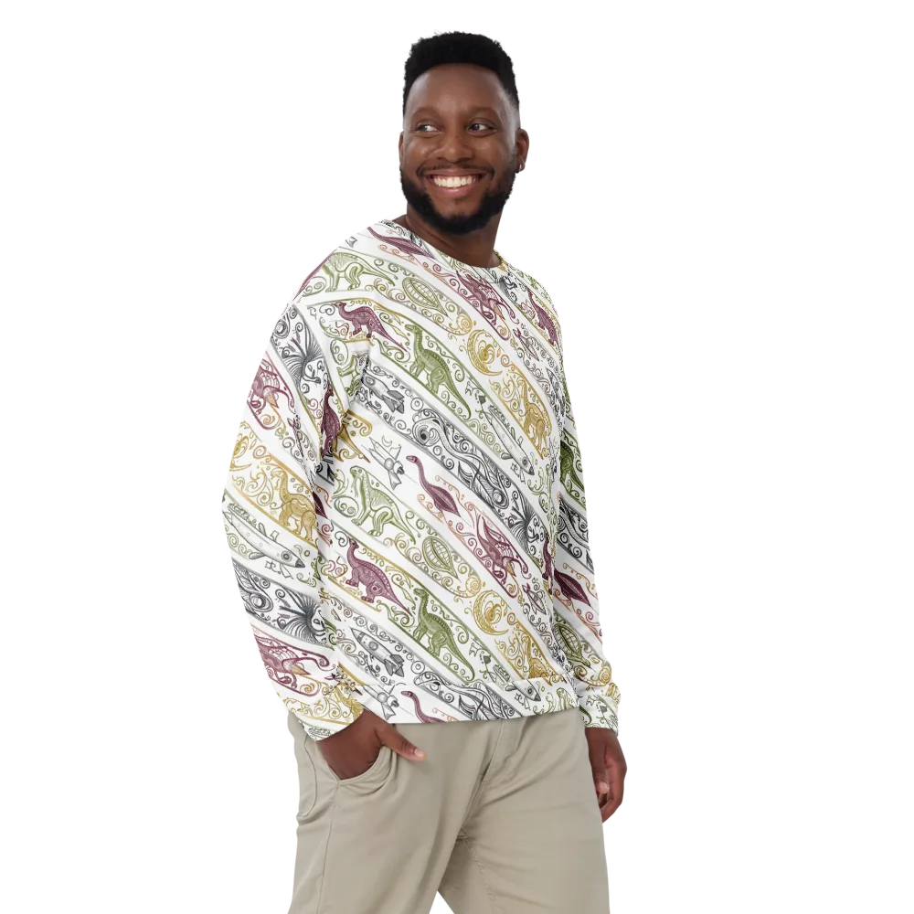 Fossil Flight on Sweatshirt — Front