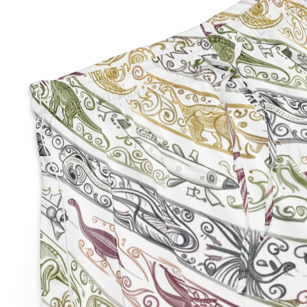 Fossil Flight on Women's Pajama Shorts — Product details