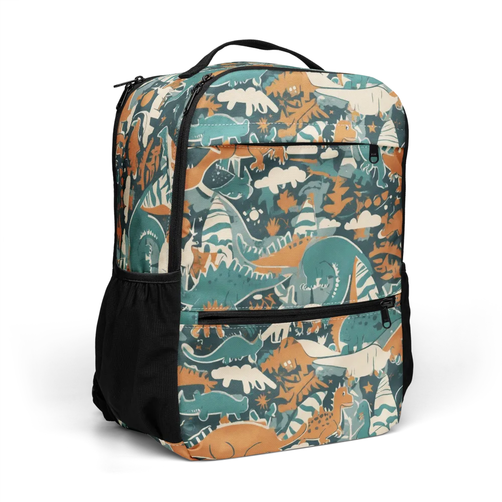 Amber Jurassic on Utility Backpack — Right Front