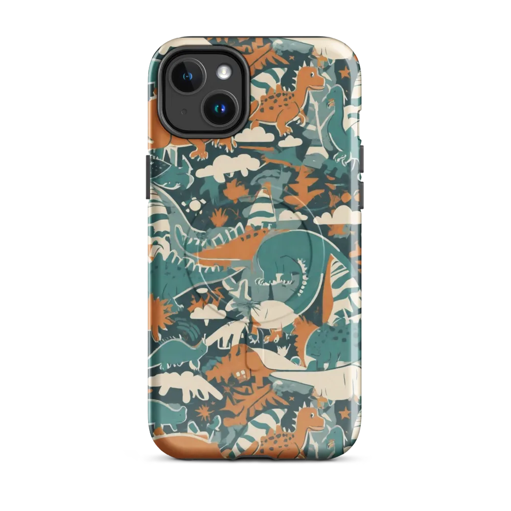 Amber Jurassic on MagSafe Tough Case for iPhone® — Front