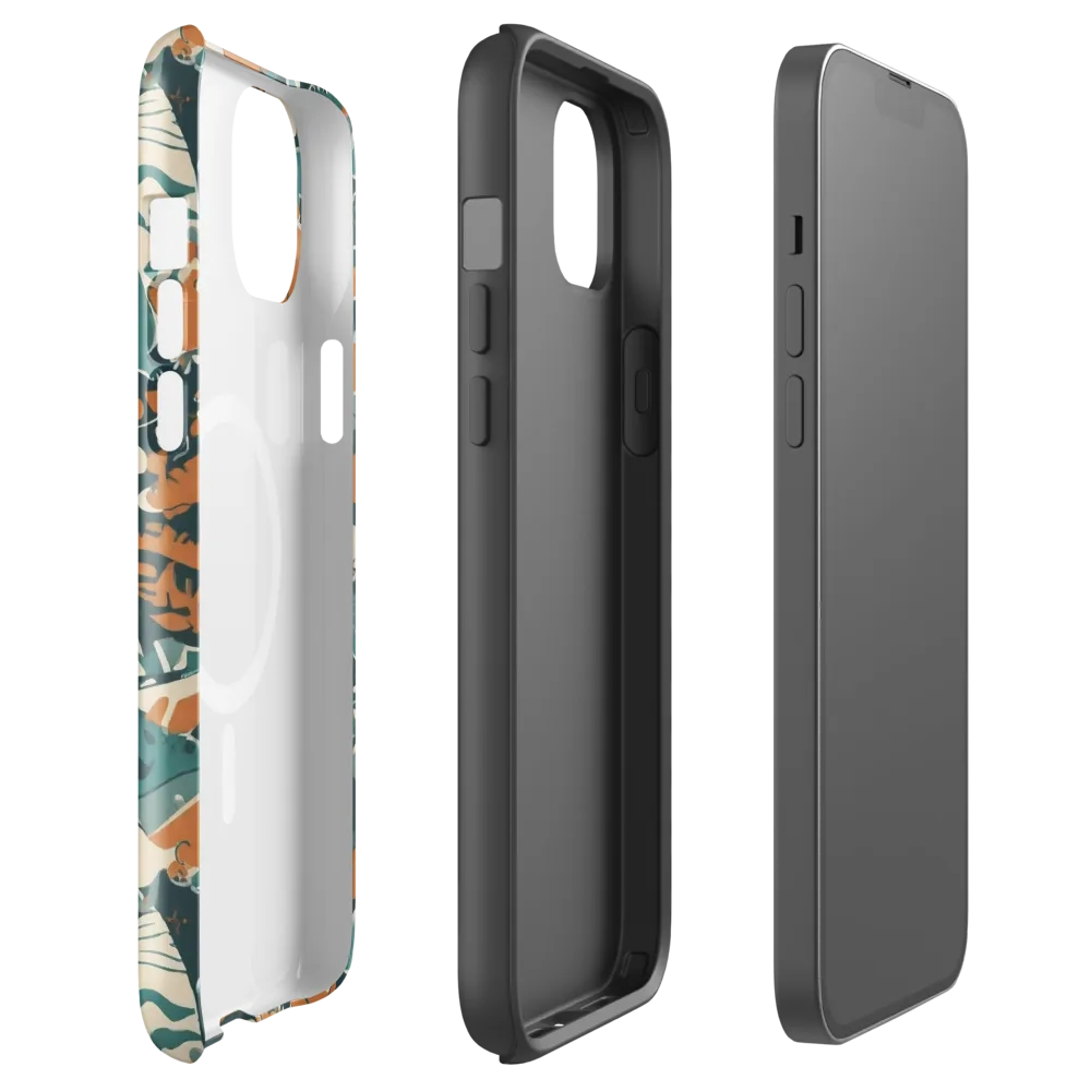 Amber Jurassic on MagSafe Tough Case for iPhone® — Front