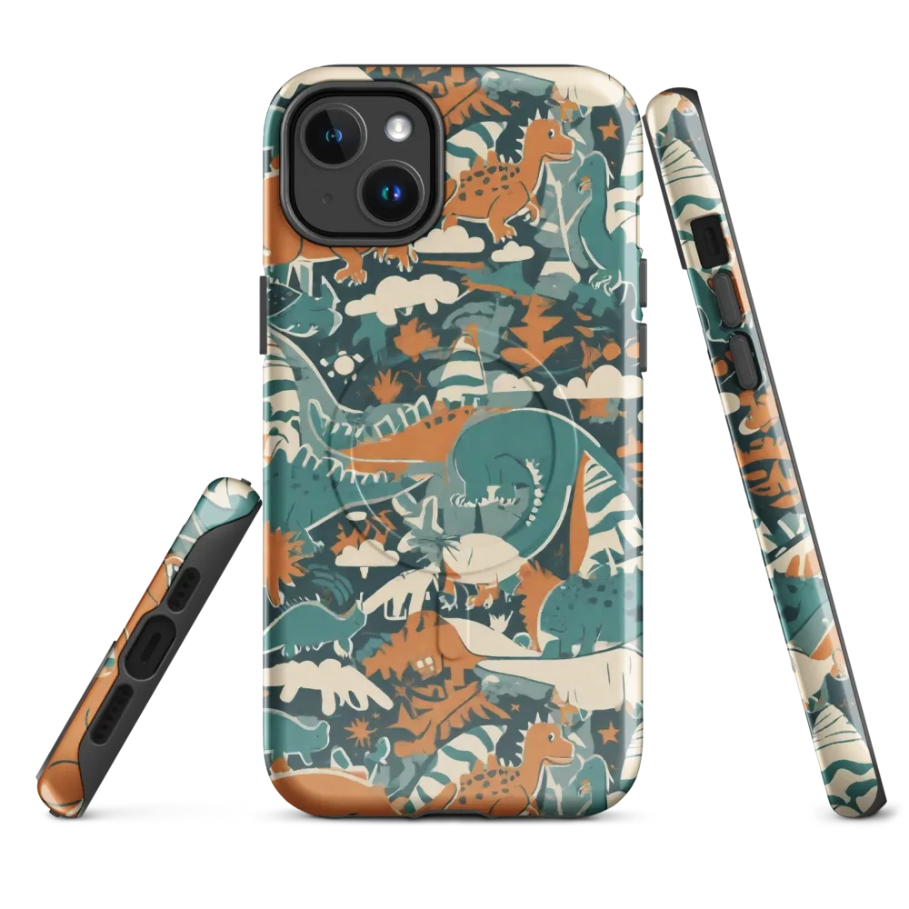 Amber Jurassic on MagSafe Tough Case for iPhone® — Front