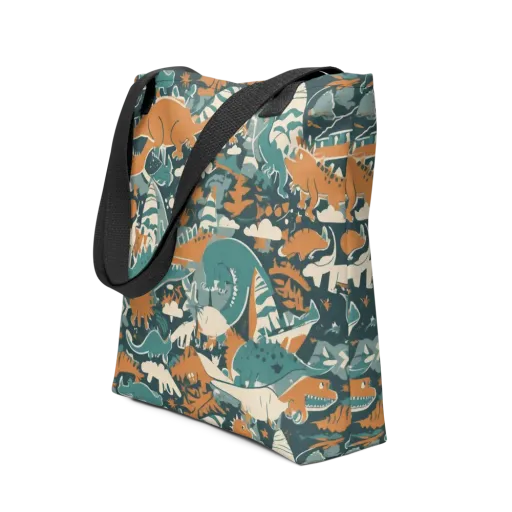 Amber Jurassic on a Tote Bag