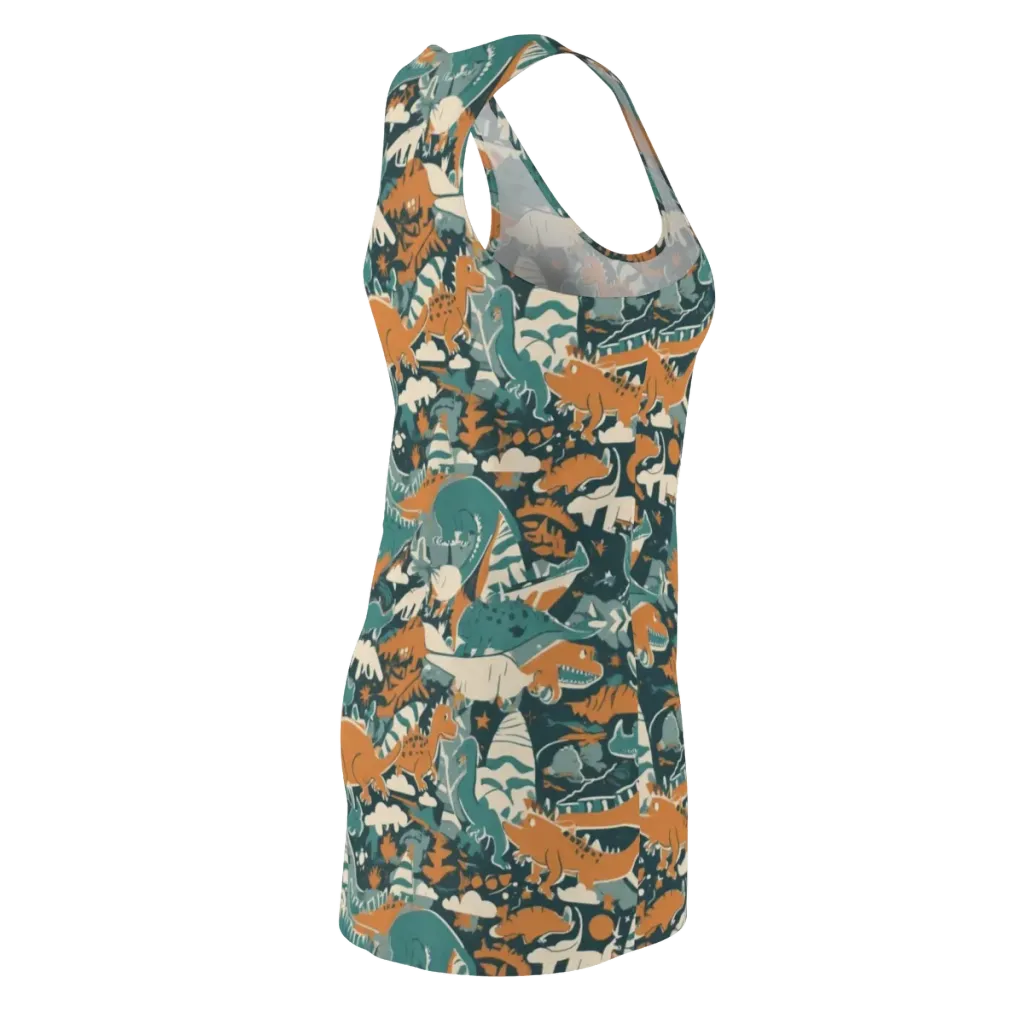 Amber Jurassic on Racerback Dress — Back Side