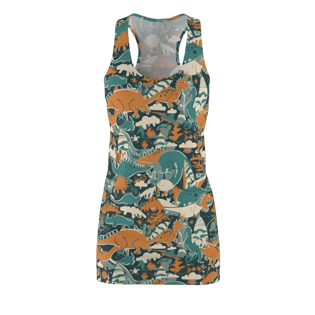 Amber Jurassic on Racerback Dress — Front
