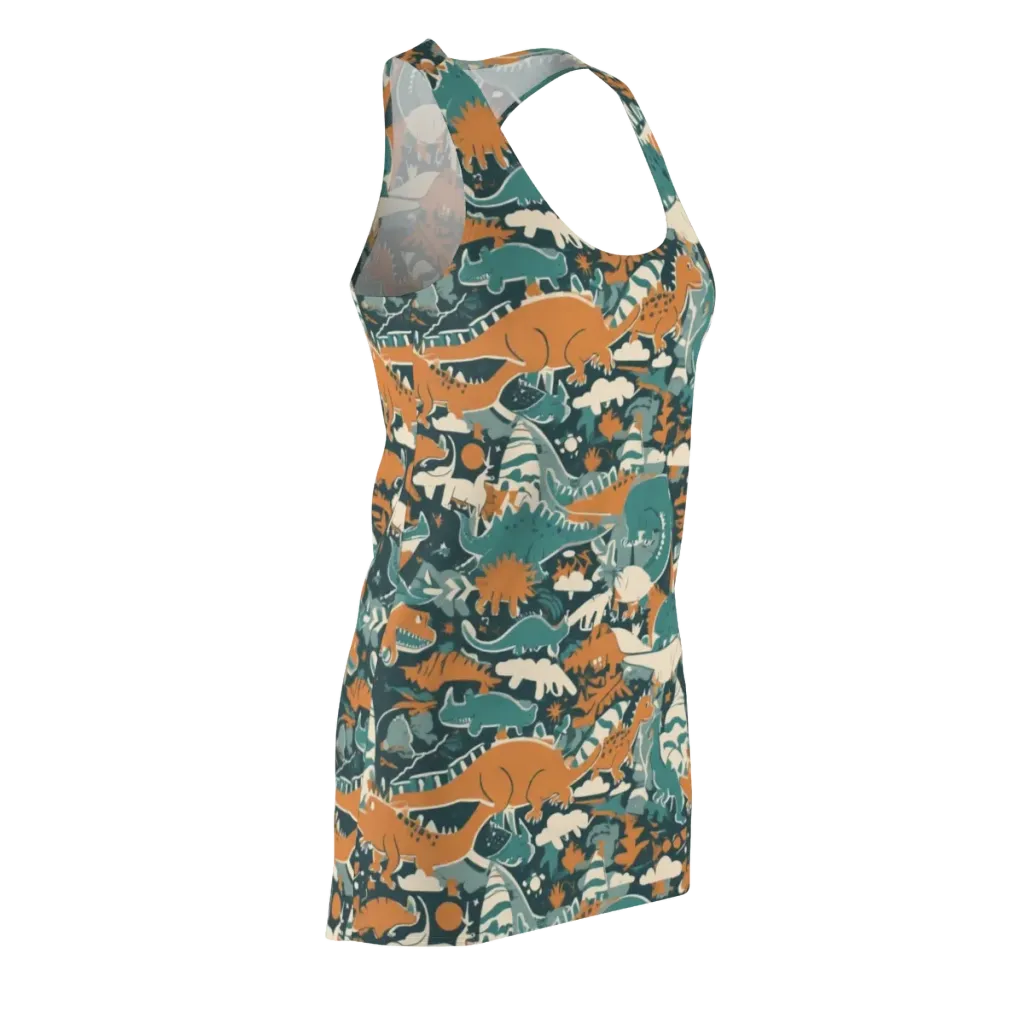 Amber Jurassic on Racerback Dress — Front Side