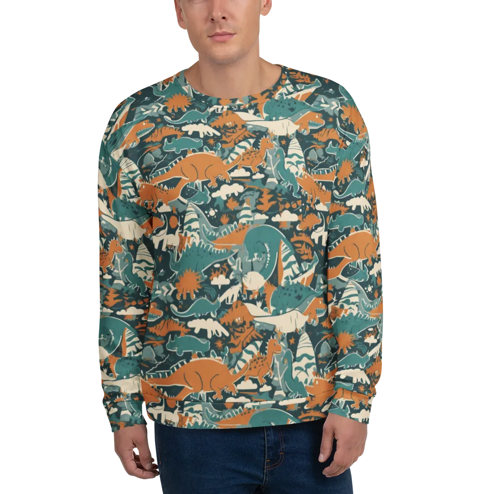 Amber Jurassic on Sweatshirt — Front