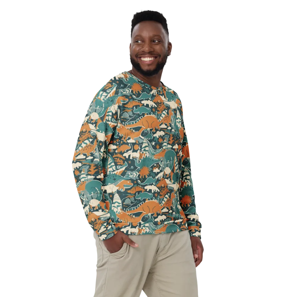 Amber Jurassic on Sweatshirt — Front