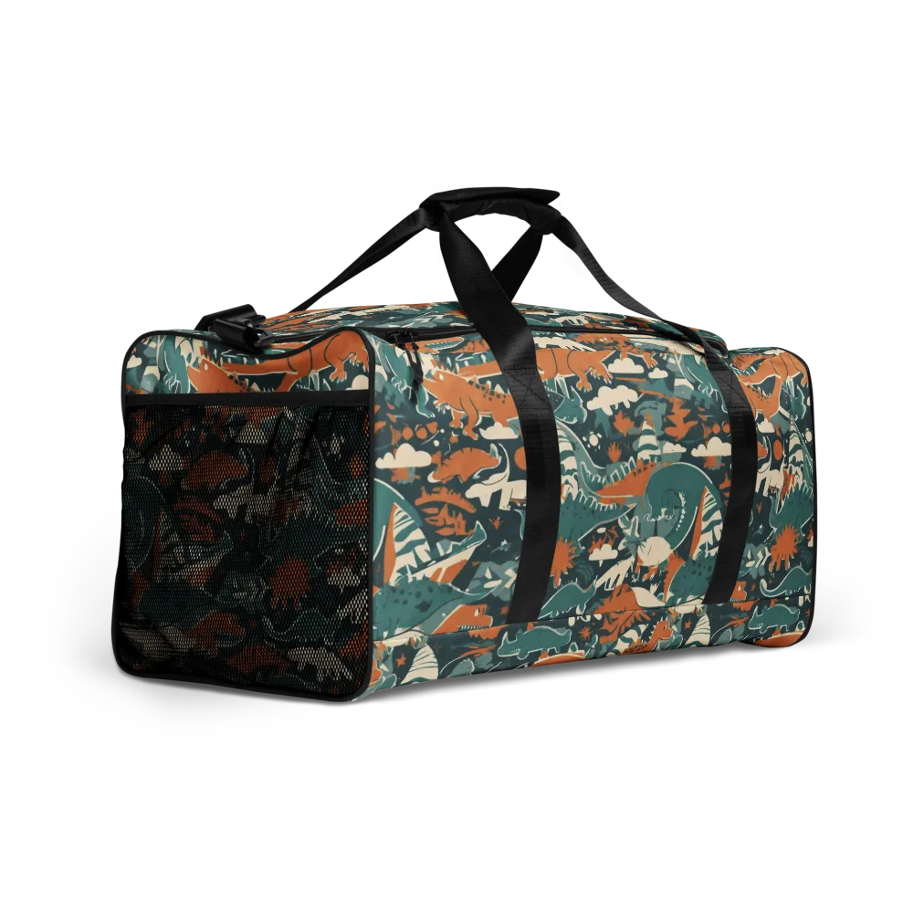 Amber Jurassic on Duffle Bag — Right Front