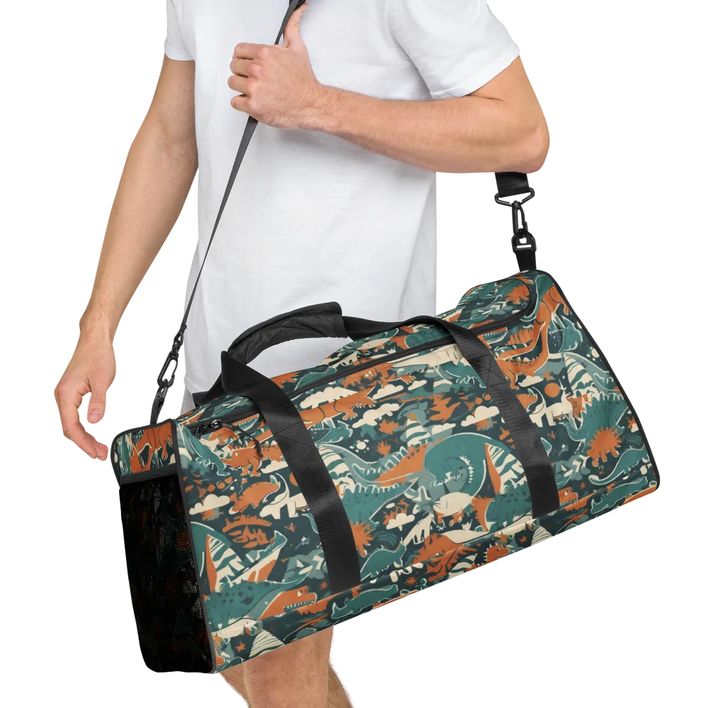 Amber Jurassic on Duffle Bag — Right Front
