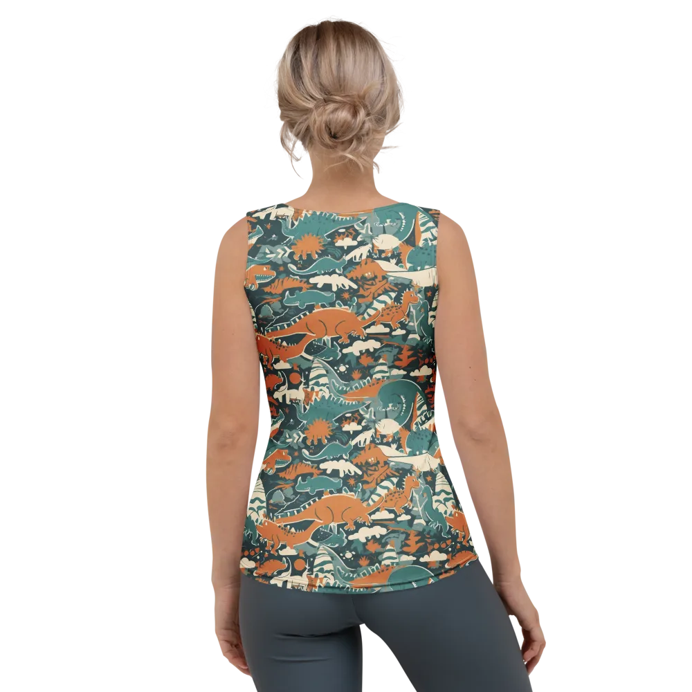 Amber Jurassic on Women's Tank Top — Back