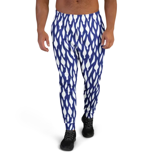 Indigo Interlace on a Men's Joggers