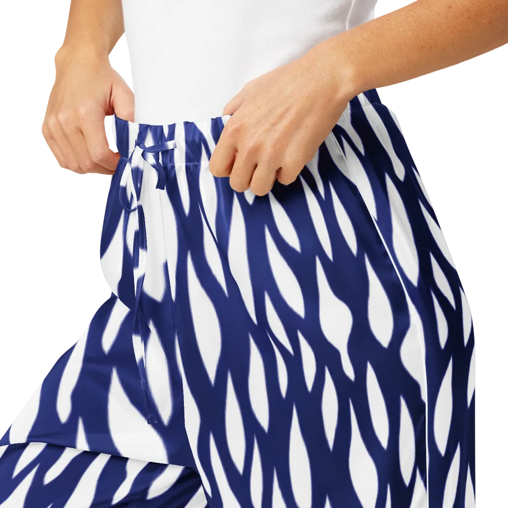 Indigo Interlace on Women's Pajama Pants — Product details