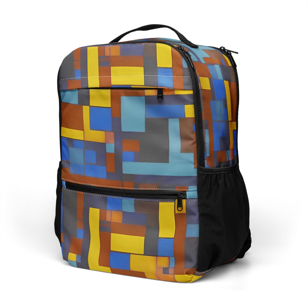 Modernist Ember on Utility Backpack — Left Front