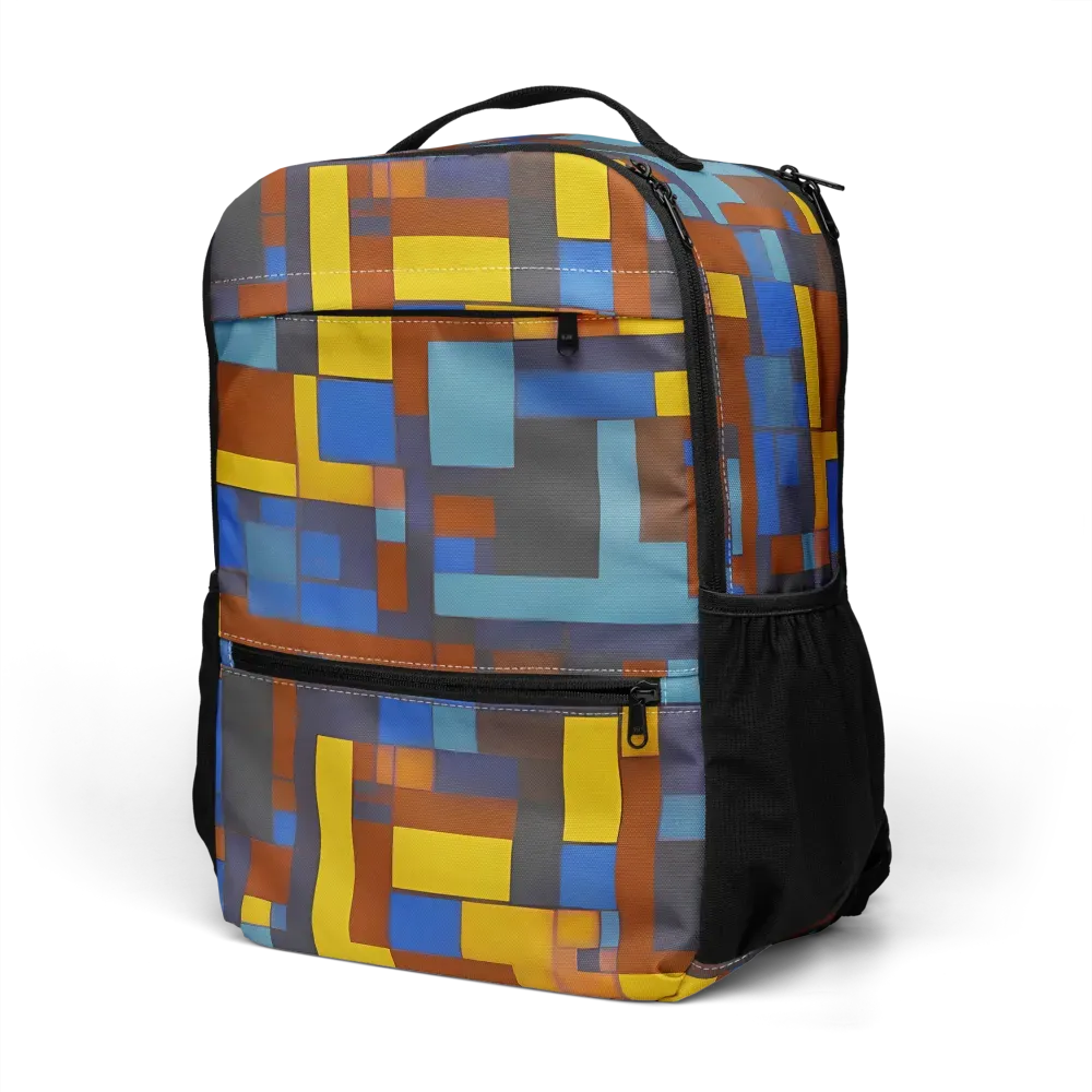 Modernist Ember on Utility Backpack — Left Front