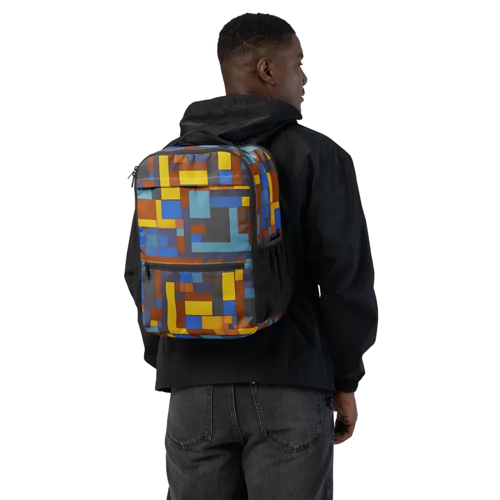 Modernist Ember on Utility Backpack — Back
