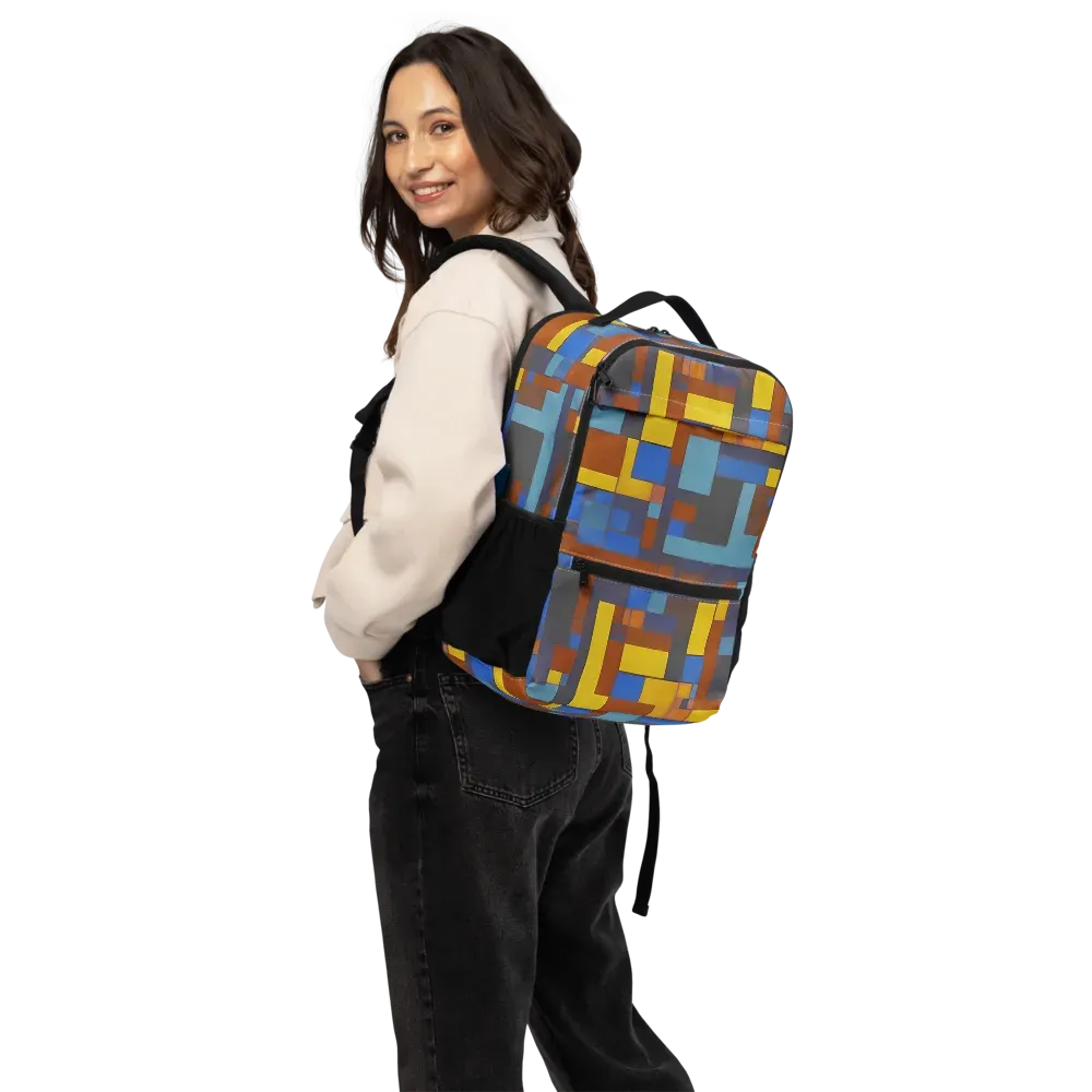 Modernist Ember on Utility Backpack — Back
