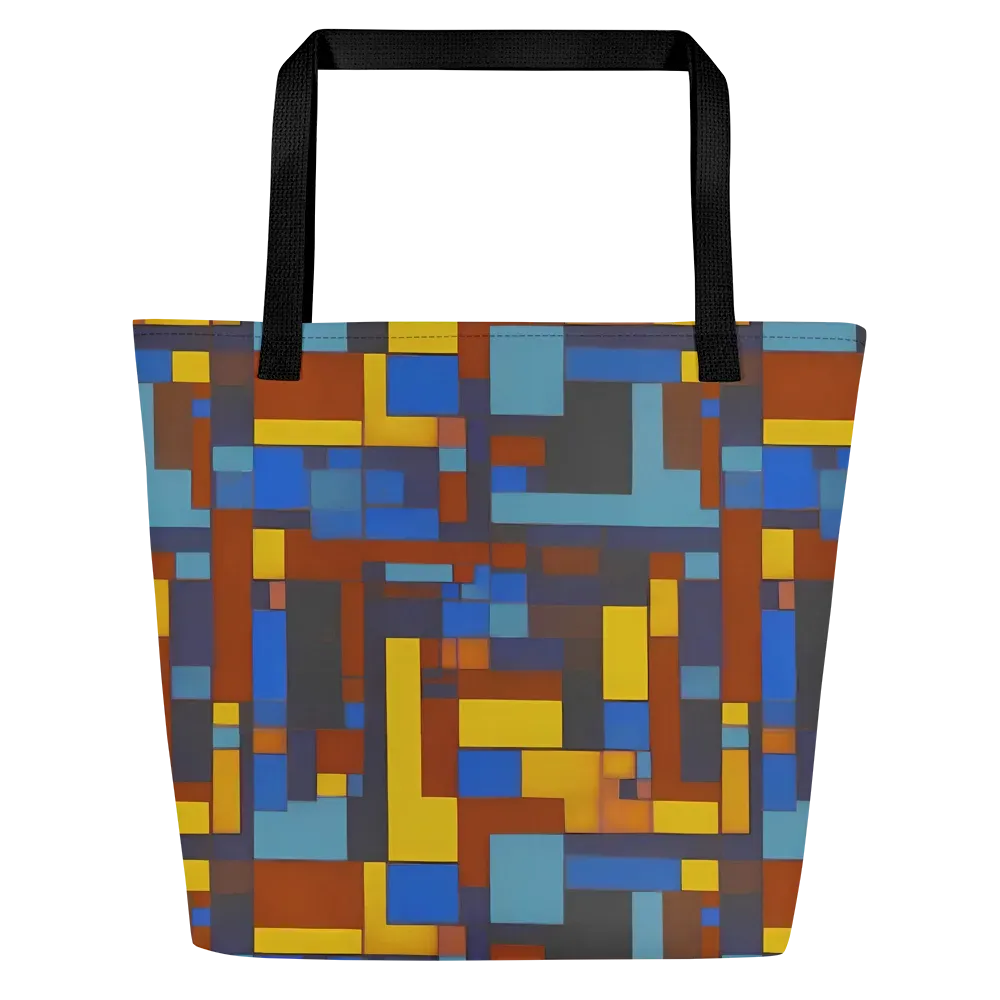Modernist Ember on Large Tote Bag W/ Pocket — Front