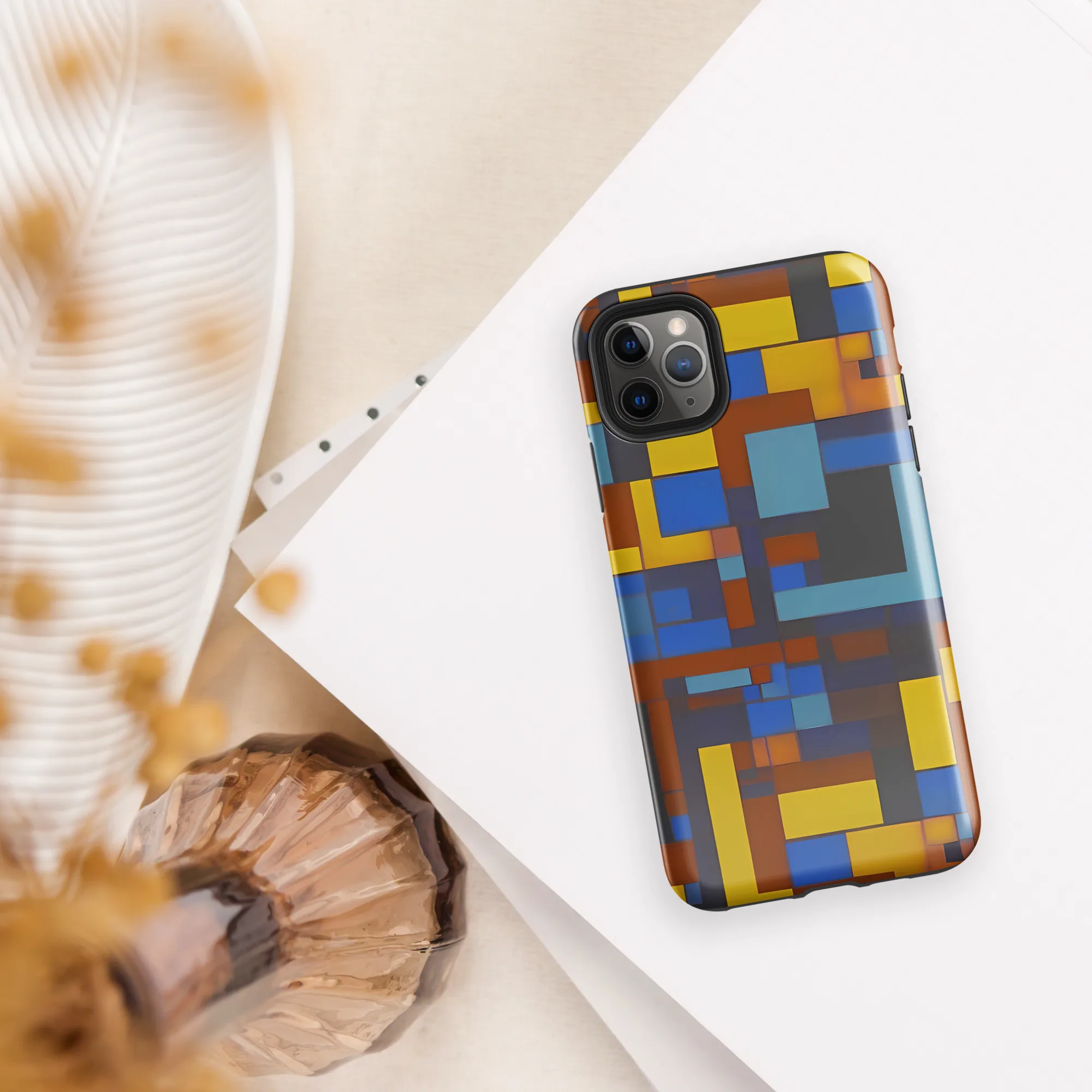 Modernist Ember on Tough Case for iPhone® — Front