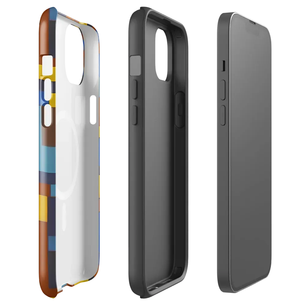 Modernist Ember on MagSafe Tough Case for iPhone® — Front