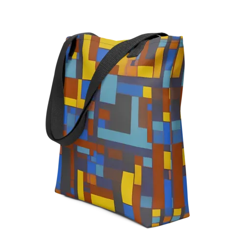 Modernist Ember on a Tote Bag