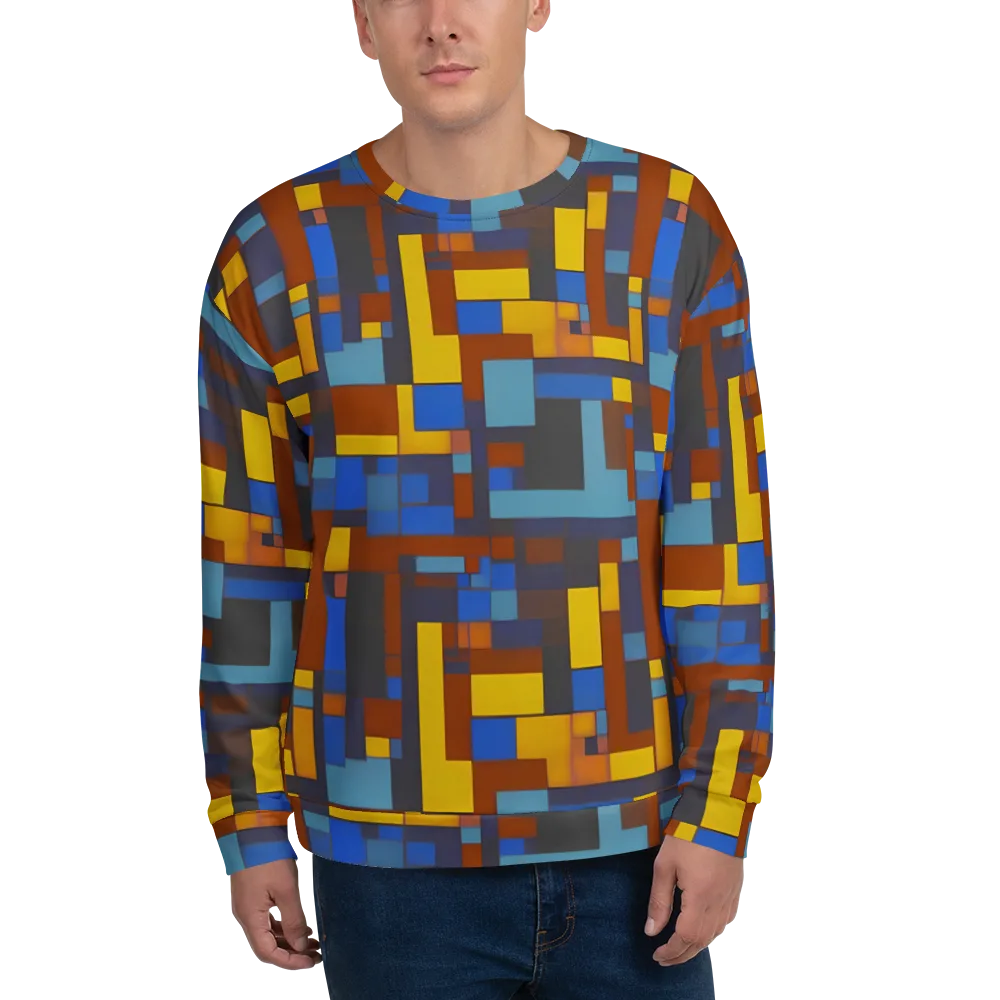 Modernist Ember on Sweatshirt — Front