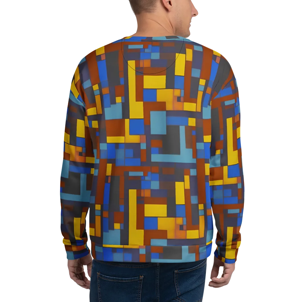 Modernist Ember on Sweatshirt — Back