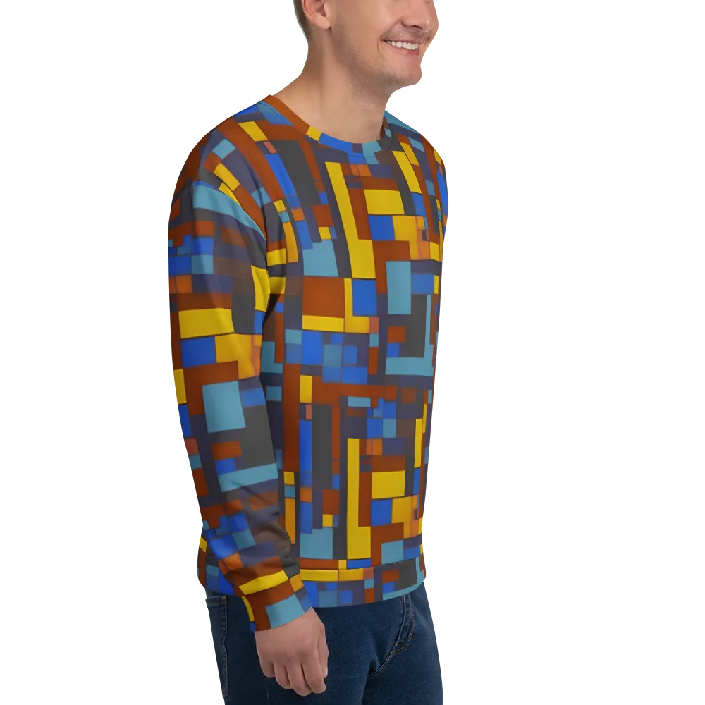 Modernist Ember on Sweatshirt — Right Front