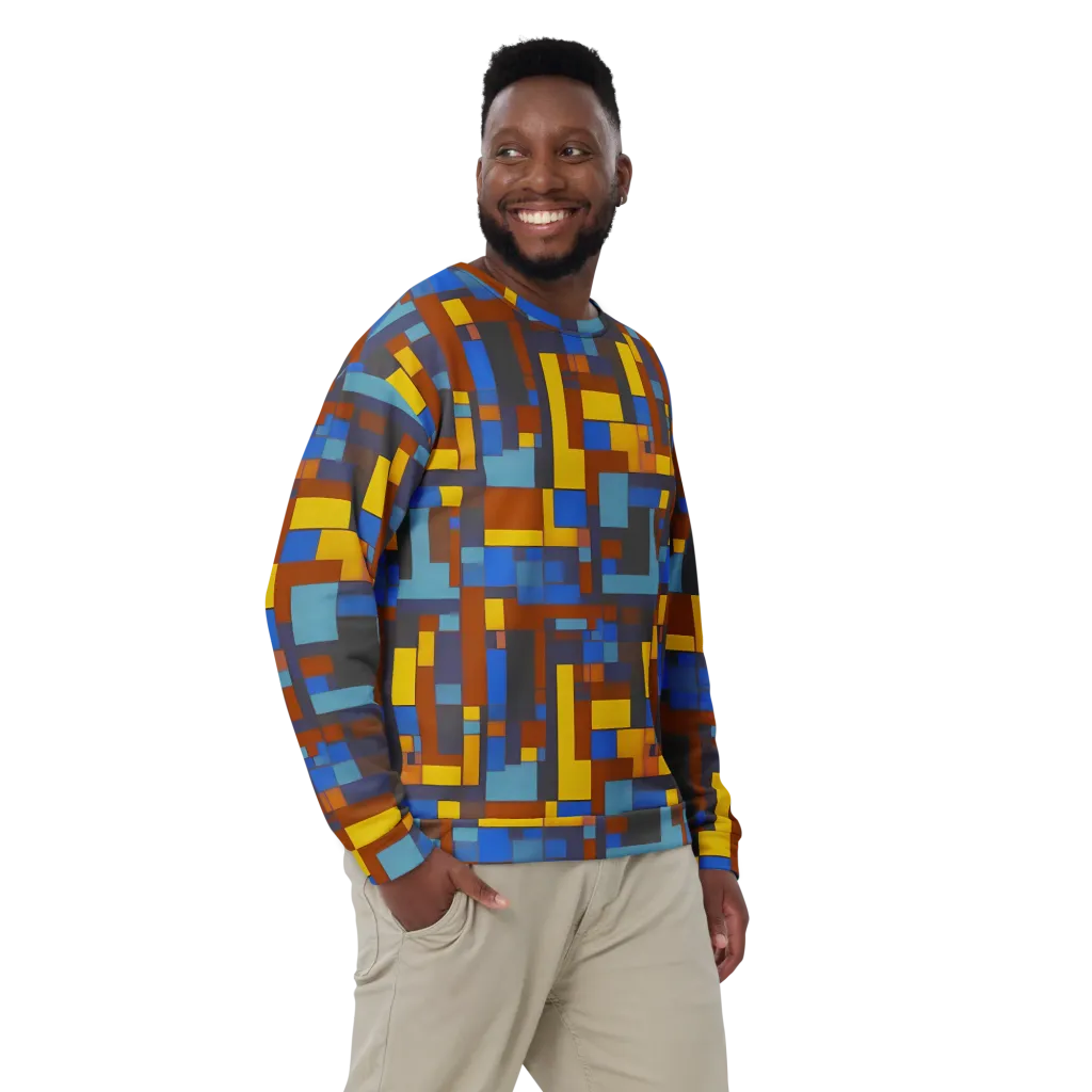 Modernist Ember on Sweatshirt — Front